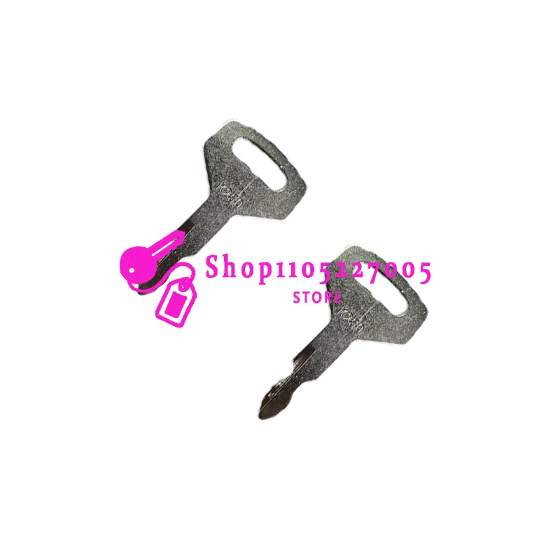 1/2/5/10/20PCS Ignition Key K250 2420Z1030D2 YN50501010P1 211070170 PM50S01001P1 Compatible with Excavator SK-8 SK200-1 SK200-3