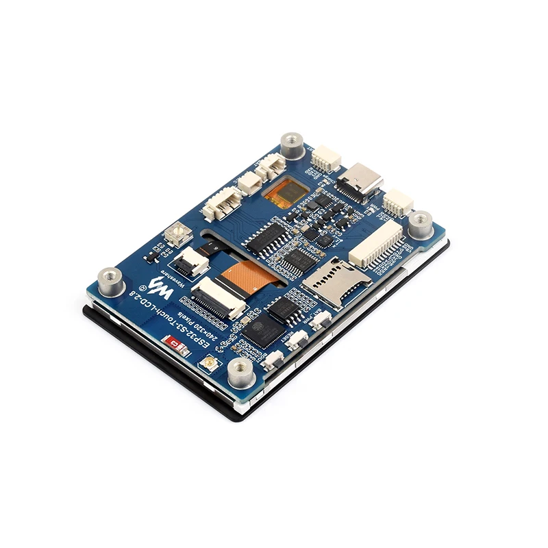 Imagem -05 - Placa de Desenvolvimento de Tela Sensível ao Toque 28 Pontos Capacitivos 240x320 Ips Wifi Bluetooth Lx7 Processador Dual-core Esp32-s3