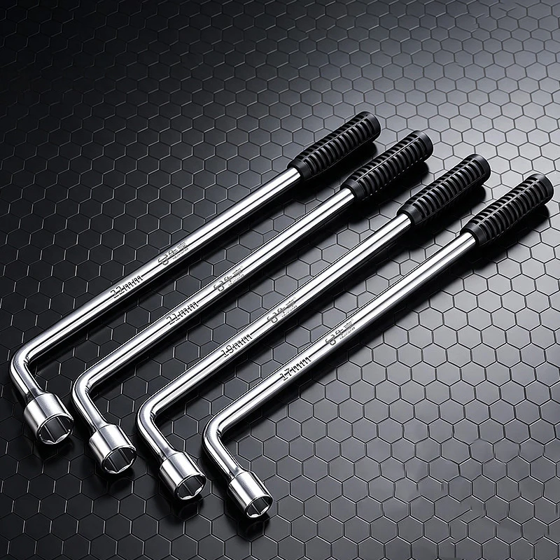 L Type Wheel Socket Wrench Set Wheel 17 19 21 22 23 24mm Hexagonal Head Car Spare Tire Auto Motorcycle Repair Tool