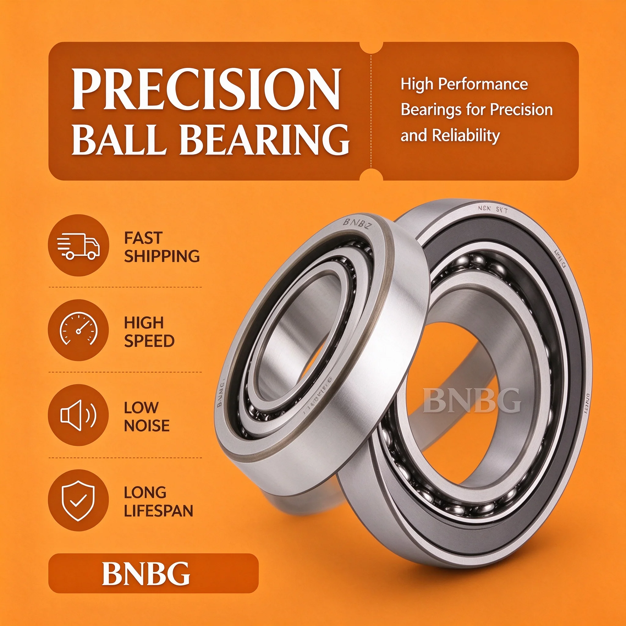 NSK Angular Contact Ball Bearing 7016 7017 Spindle Bearing Machine Tool Bearing High Speed Bearing Precision Bearing