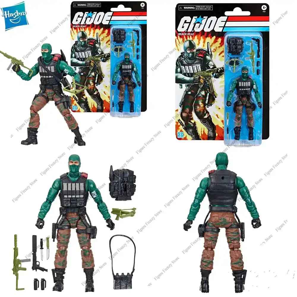 

Special Offer for G.I. Joe GI Joe Classified Series Retro Cardback 6 inch Beach Head Action Figure Mol Toy Gift in Stock