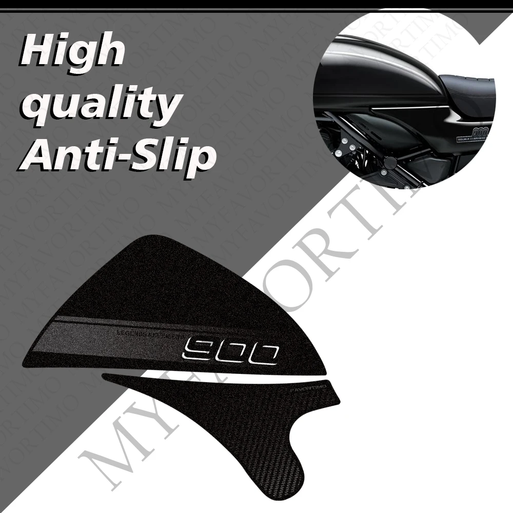 For Z900RS Z900 RS Z 900 Cafe SE ABS Anti Slip Tank Pad Gas Fuel Oil Knee Protection Waterproof Stickers Accessories 2017-2026