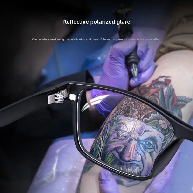 High Quality Integrated Tattoo Filter Eye Protection Glasses High Definition Multi Scene Use Tattoo Tool Accessories Wholesale