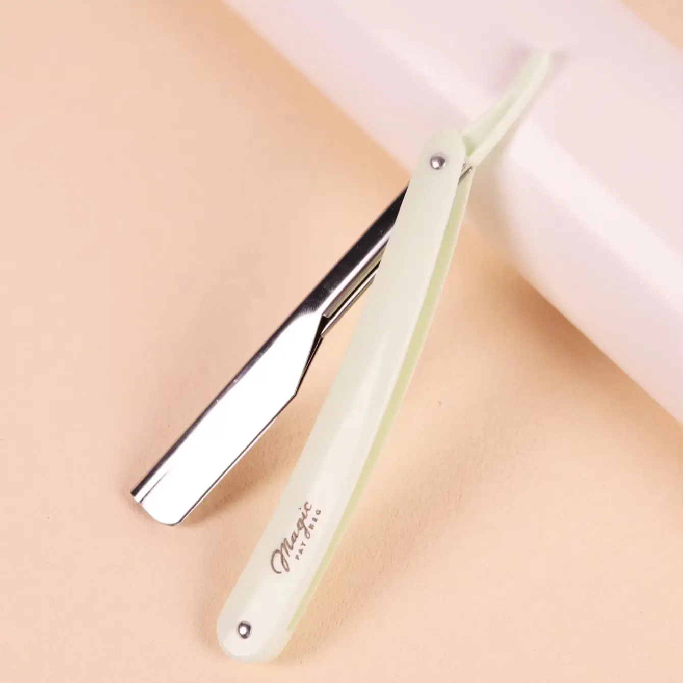 Hair Styling Tool - Double-Sided Styling Brush with Shaver
