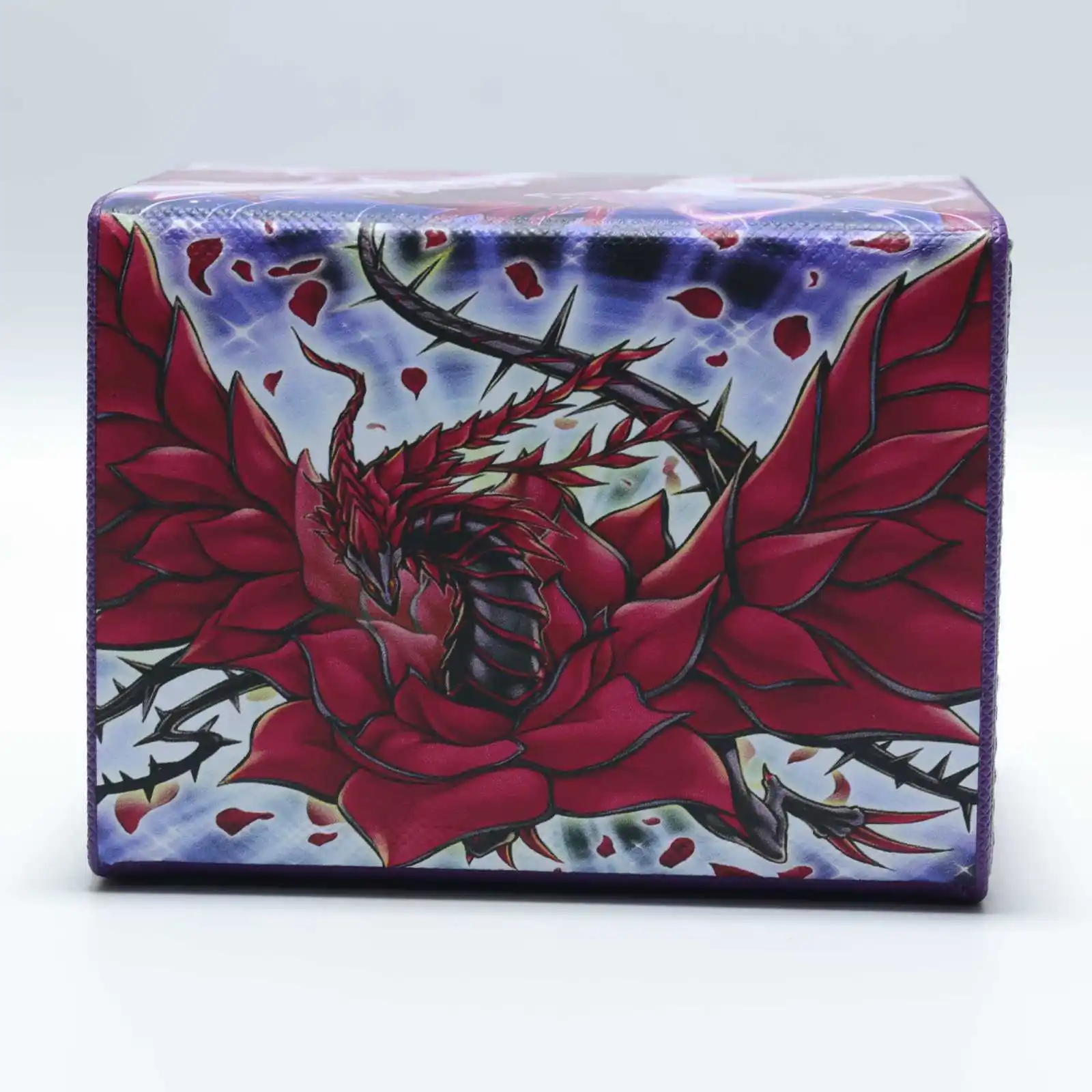 Diy Self Made Yu-Gi-Oh! Black Rose Dragon Storage Box Opcg Ws Ptcg Ygo  Leather Magnetic Card Storage Box Anime Card Gift Toys - AliExpress 26