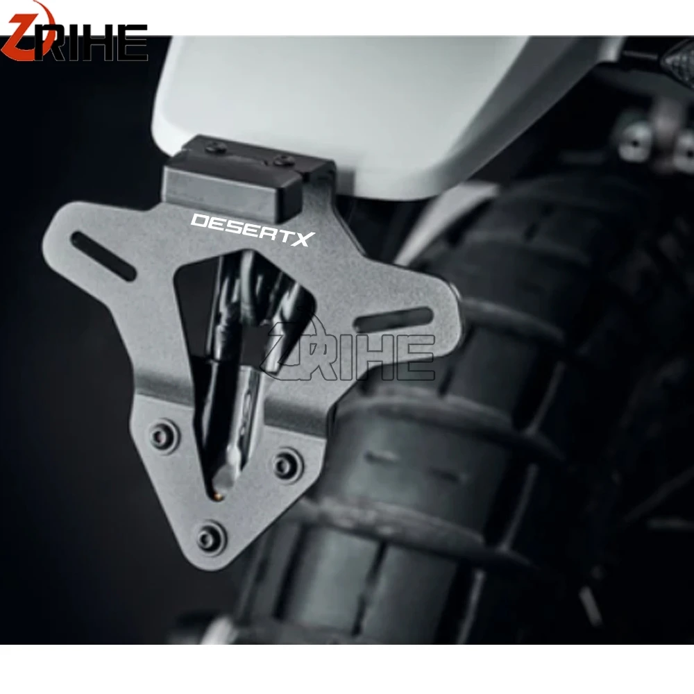 

2026 2025 2024 2023 2022 DesertX DESERT X desert x Motorcycle Aluminium For Ducati License Plate Bracket Holder Accessories part