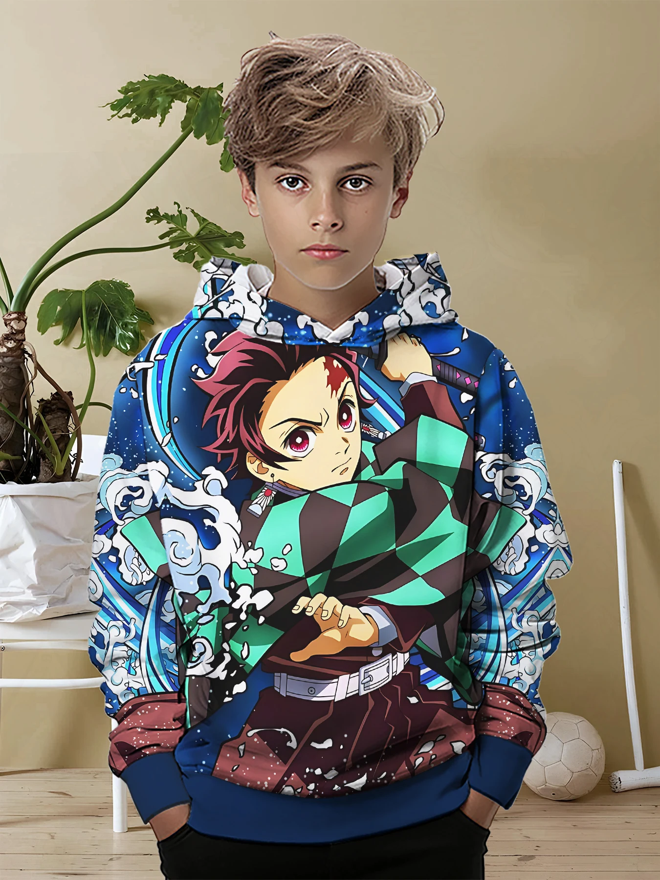 

3D Print Demons Slayers All Seasons Children Casual Sweatshirt Cool Pullover Tops Unisex Clothes Boy Girl Hoodies