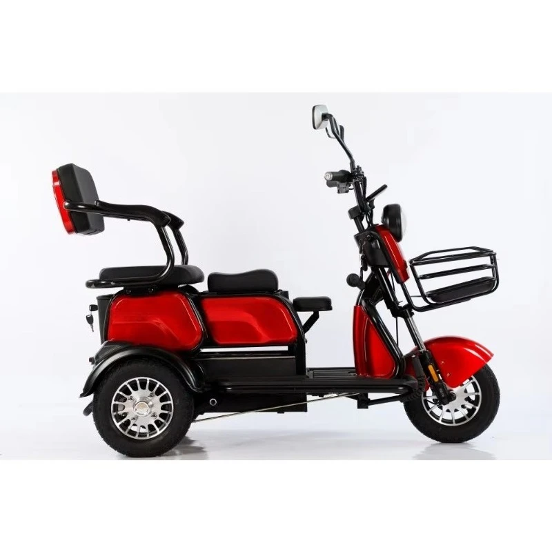 BF China Cheap Adult Electric Tricycle 3-Wheeler for Two People, Stable Cargo & Passenger Electric Vehicle