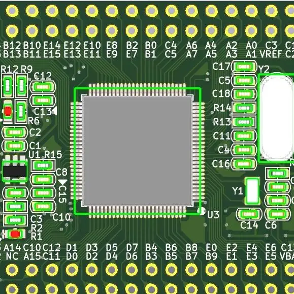 STM32F103VCT6 Development Board Mini Version STM32 Core Board Minimum System Board VGT6