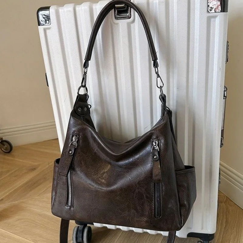 

2025 New High-end Luxury Brand Ladies Leather Tote Bag Famous Designer Paris Elegant Simple​