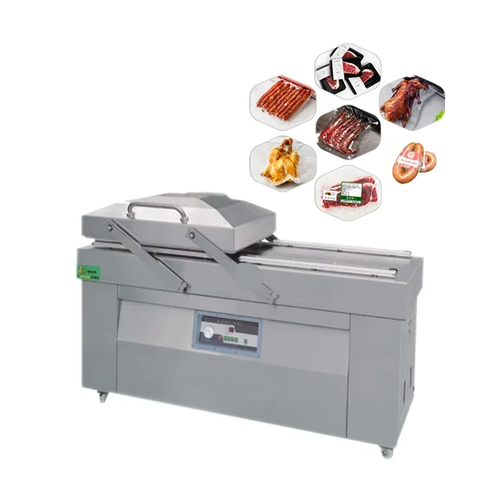 Double Chamber Industrial Vacuum Sealer Bags for Food Commercial Vacuum Seal Packaging Preserve Sealing Vacuum Packing Machine