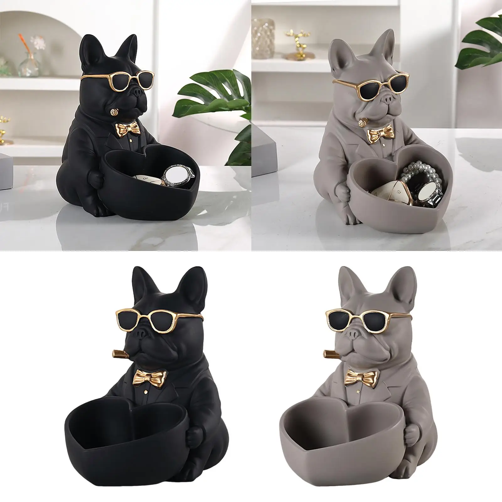 

Французская фигурка, чаша для хранения ключей, милые многофункциональные изделия ручной работы для декора спальни, брелок, блюдо, украшение для рабочего стола