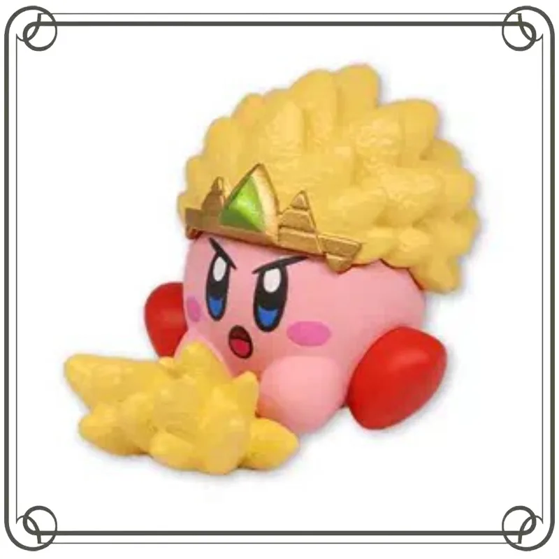 Muñeco Kirby Gashapon Versión Q, Adorno Coleccionable para Escritorio, Juguete Modelo Coleccionable