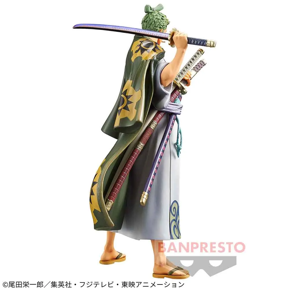 

BANDAI Wano Country RORONOA ZORO-vol.2 Figure Model Anime Genuine Boxed Toy Banpresto