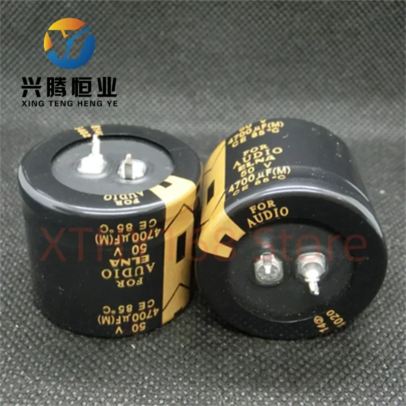ELNA FOR AUDIO 50v4700uF Audio Fever Filter Electrolytic Capacitor 35 * 30mm