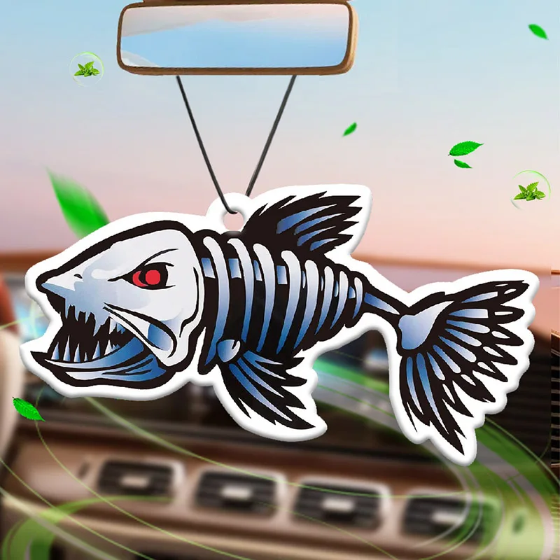 Shark teeth mouth locomotive-style car-mounted aromatherapy car perfume perfume long-lasting fragrance pendant out of the wind m