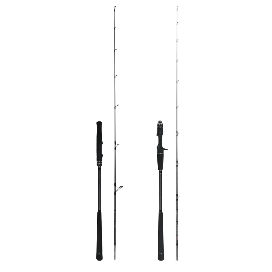 Lightweight 1.5 Sections 144g Fast Jigging Fishing Rod for Saltwater Max Drag 9kg for Lure and Sea Fishing Techniques
