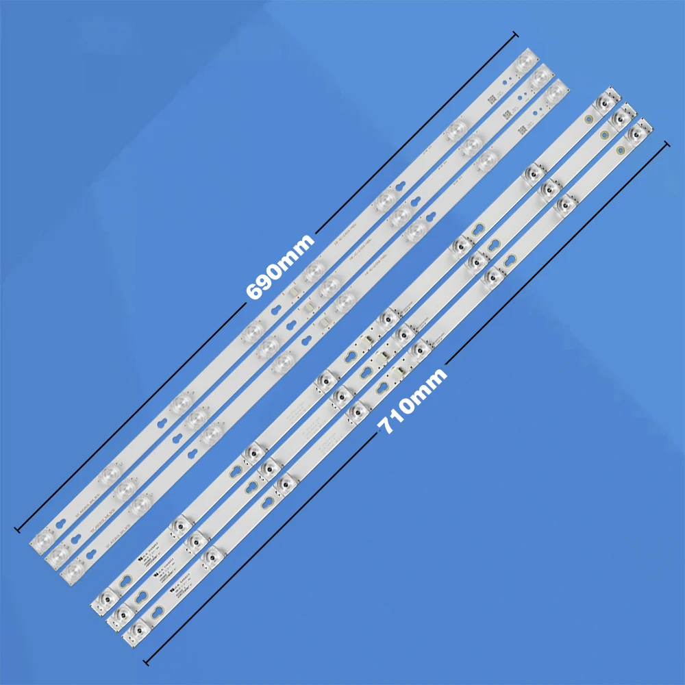 LED backlight strip 40HR330M08A6 V8 40D2900 for Toshi ba 40L2600 L40D2900F L40S4900FS L40F3301B L40F3303B 40A730U 40S305