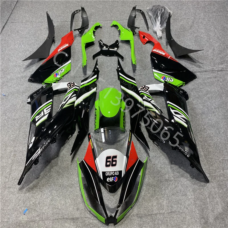 ABS Injection motorcycle Fairing Kit for KAWASAKI Ninja ZX6R 2013-2018 ZX 6R 636 13 - 18  black green white red bodywork Fairing