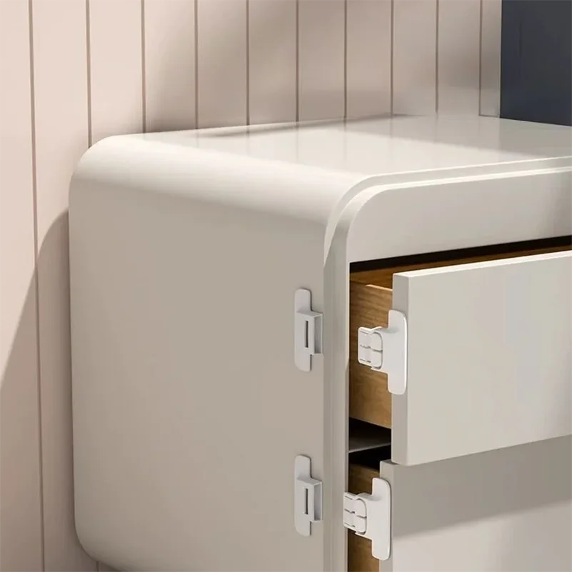 1PC Refrigerator Door Closer Security Snap Auto Lock No Punch Universal