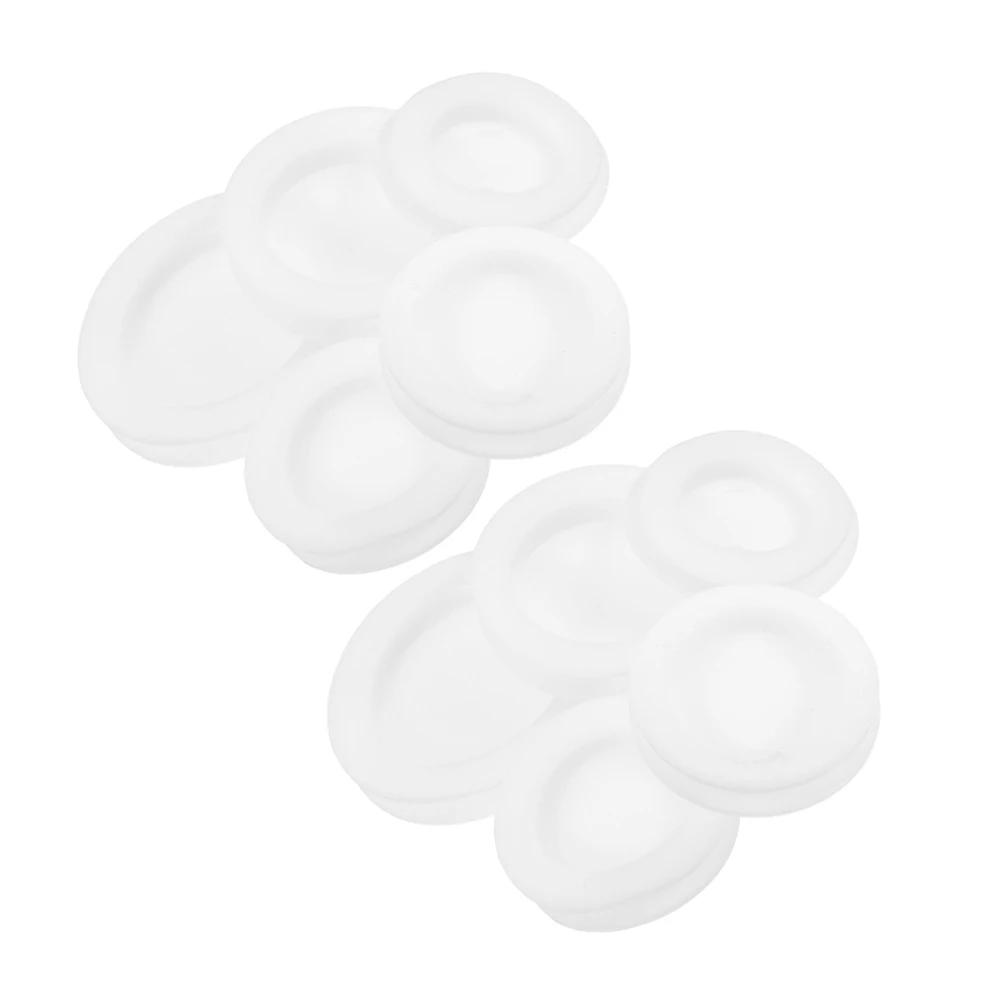 

10pcs Rubber Stopper Piggy Bank Hole Cover Coin Lid Plug Cap Round Money Saving Box Accessories Fits Various