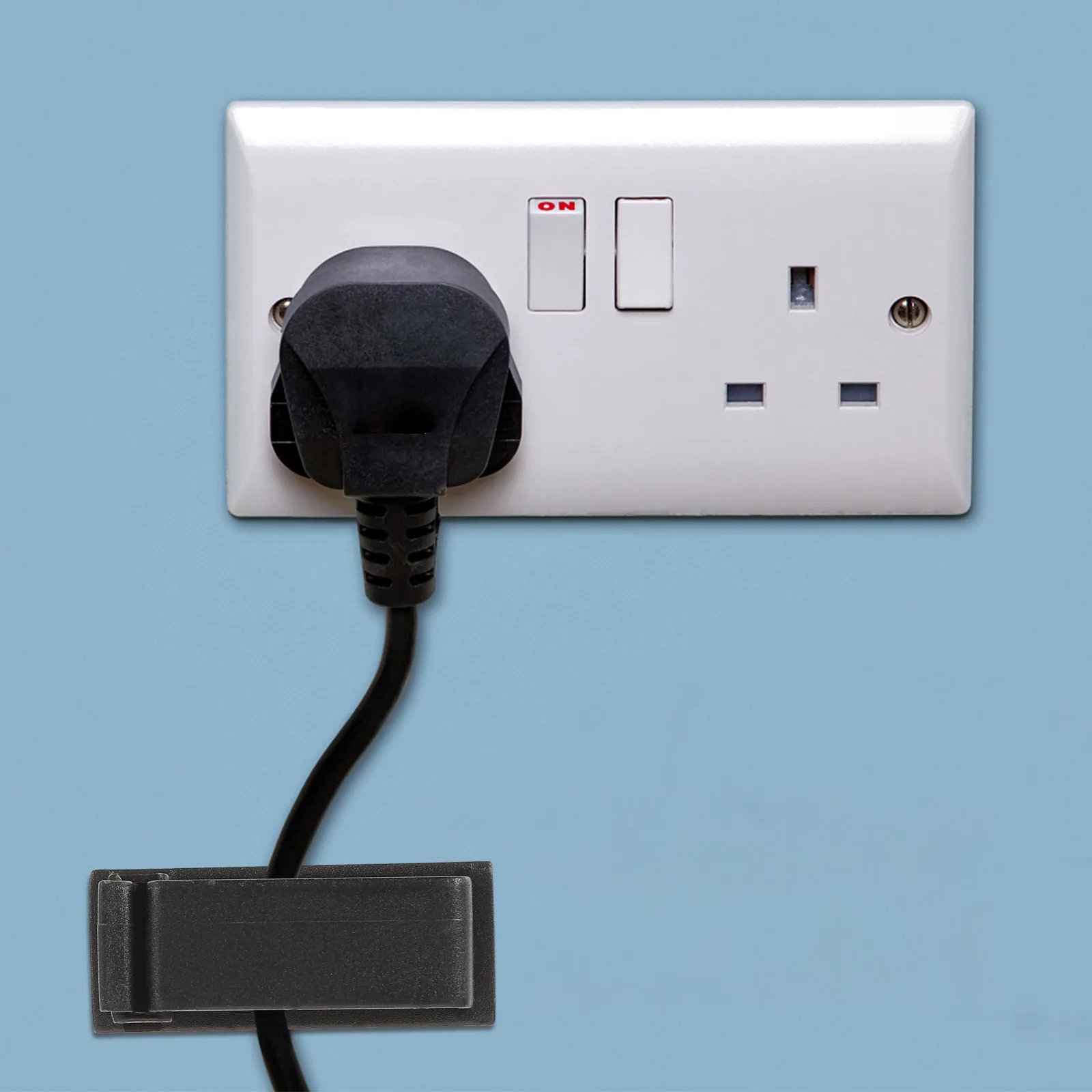 25 قطعة كابل فيكس كليب حامل سلك لاصق ذاتي الحبل المنظم سلك جدار كليب إدارة الكبلات المشبك الحبل حامل مُنظِم #6