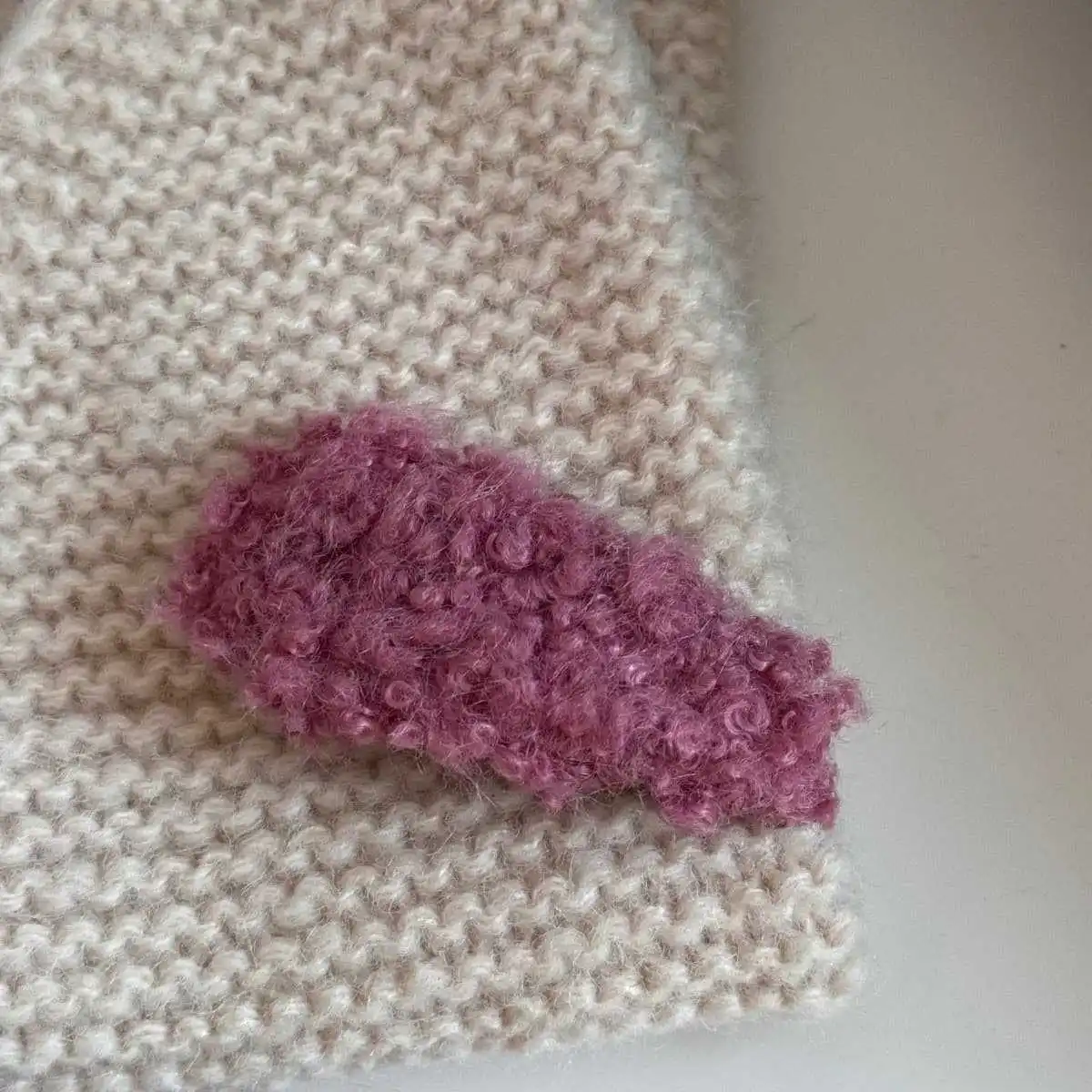 7 個のドーパミン秋冬ラムヘアクリップ、高級ぬいぐるみ前髪クリップ、ヘアクリップ、エッジクリップ、女性用ヘアアクセサリー