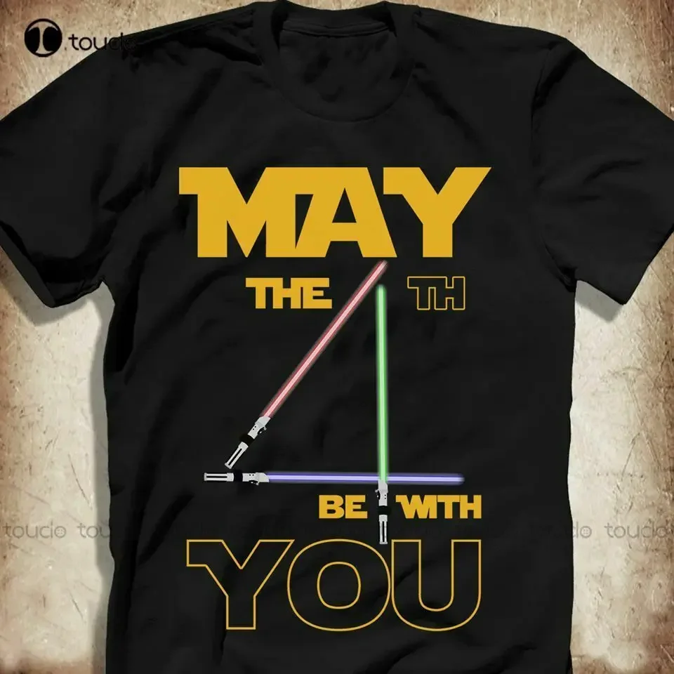 Star T-Shirt May The 4Th Be With You Size Xs-5Xl Shirt Stays For Men Custom Aldult Teen Unisex Digital Printing Tee Shirts Retro
