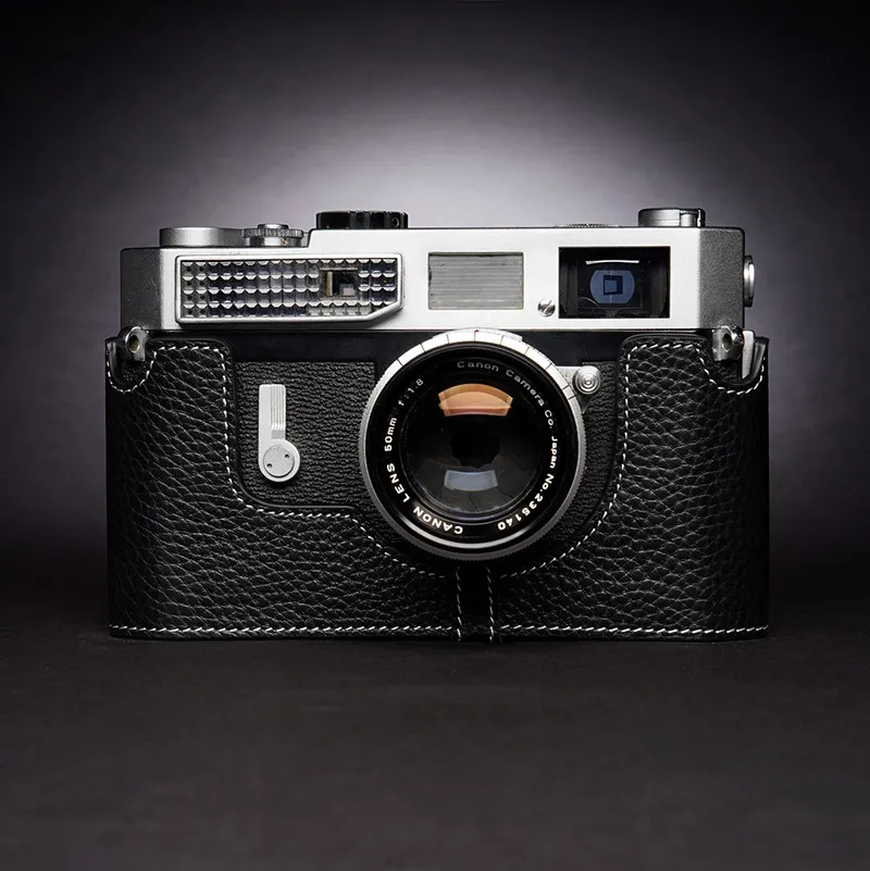 camera-genuine-leather-camera-half-case-cover-bag-for-canon-model-7-p-vit-vl-vl2