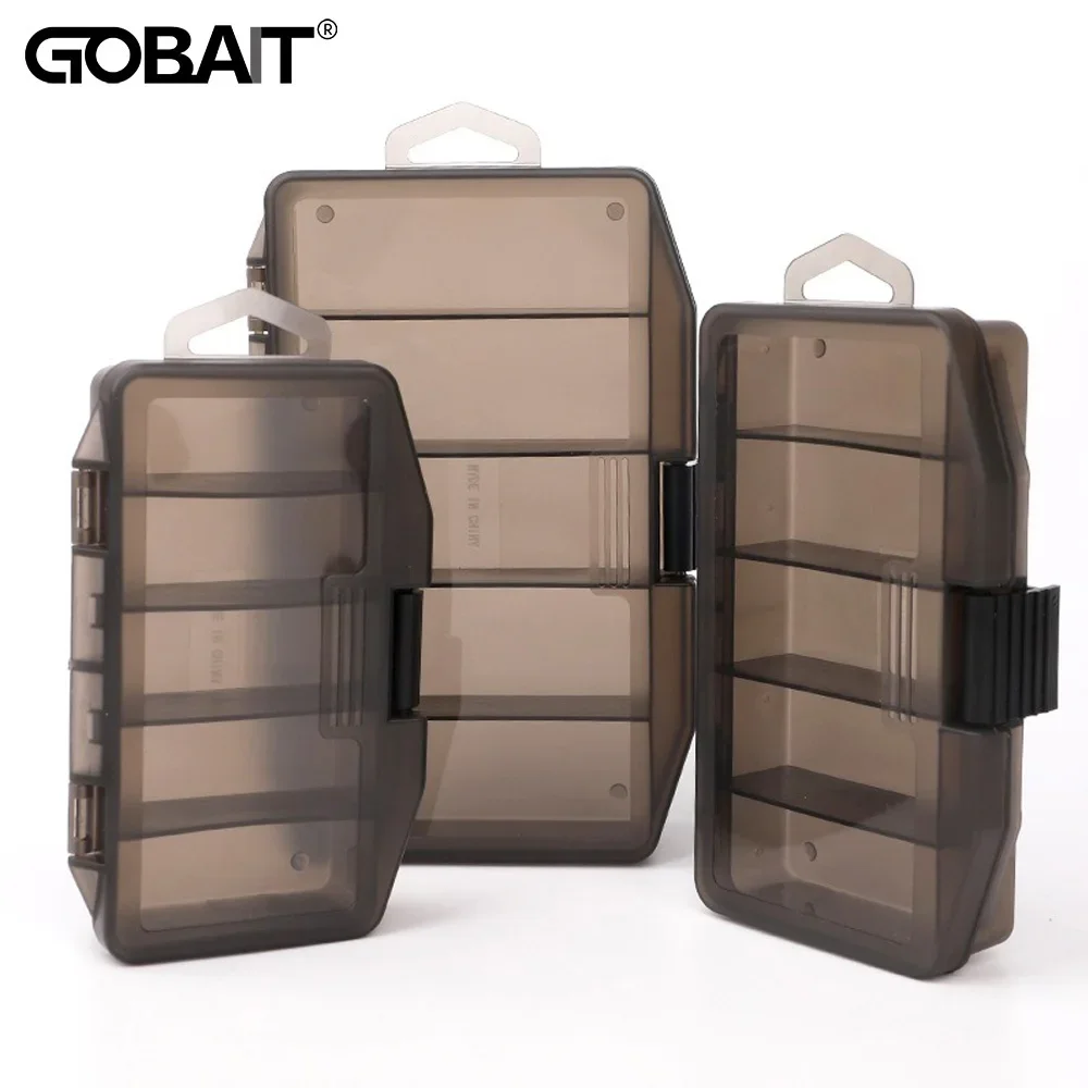 صندوق معالجة الصيد المحمول 5 مقصورات حاوية الفضاء الطعم هوك والعتاد أداة التقييمات صناديق Pesca S M L حامل تخزين