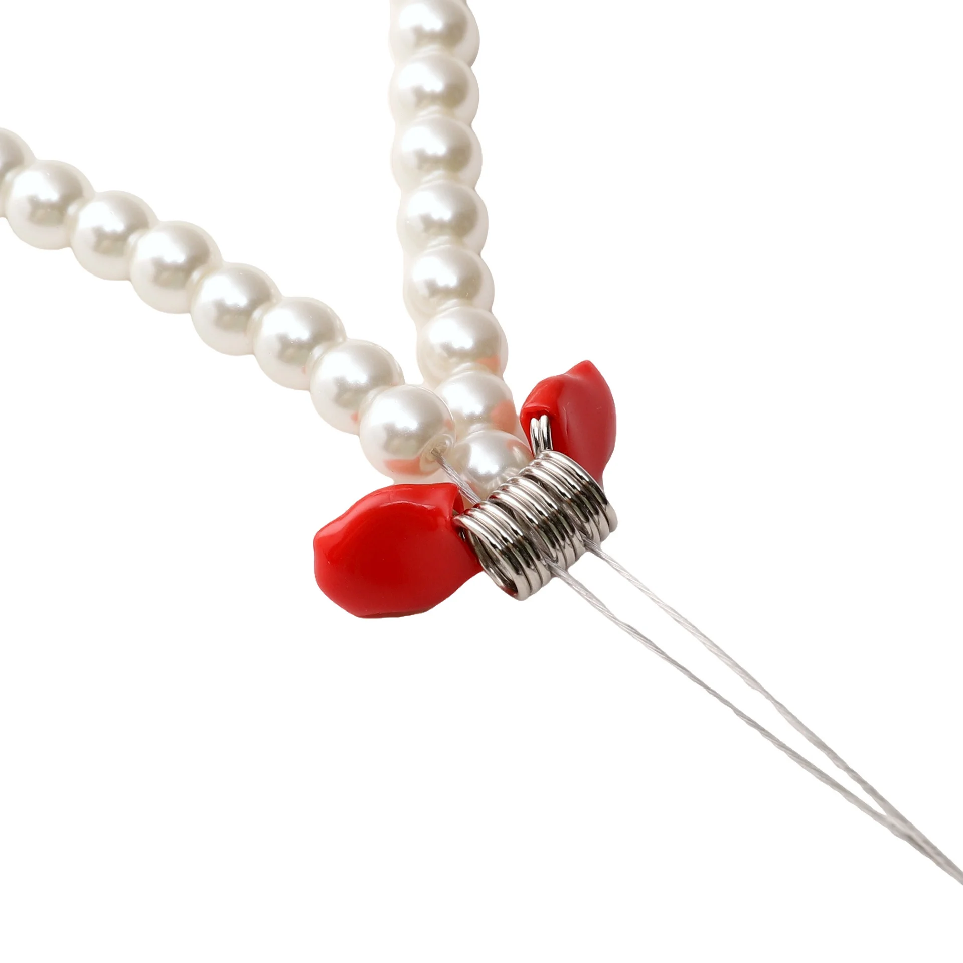 Practical Beading Supplies: Spring Bead Stoppers, Anti‑Drop Thread Spring Clips, Glue Sleeves