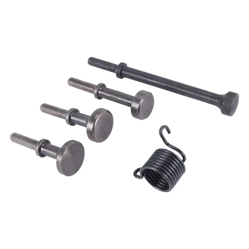 

ABBN-5 Pcs Smoothing Pneumatic Air Hammer Pneumatic Chisel Bits Tools Kit