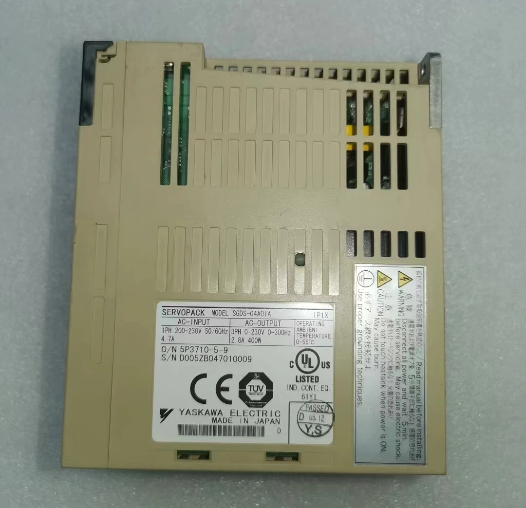 SGDS-04A01A Used Servo Driver 400W Fully Tested and Working