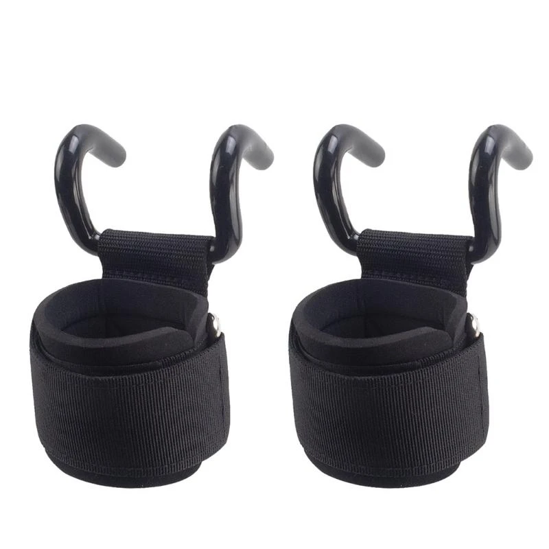 

Weight Lifting Hook Strap Weightlifting Gloves Power Lifting Deadlifts Wrist Wrap Support Workout Pull Up Training Strap