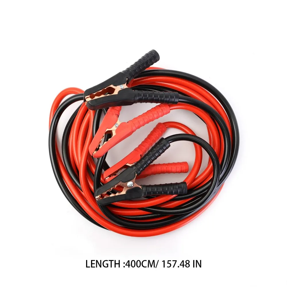 2000A 4M Car Jumper Cables Battery Booster Cable Cold Resistant Copper Emergency Jump Start Wire Auto Truck Motorcycle Tools view 6