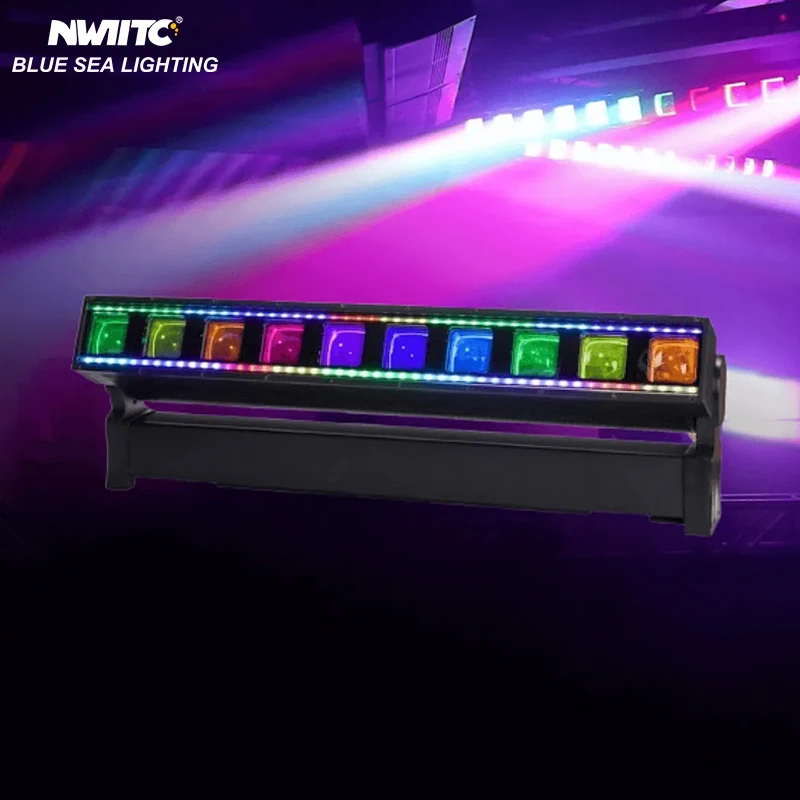 

Outdoor Waterproof 10x60W Zoom Pixel Beam Bar Moving Head Light LED Backlight RGBW White Emission IP65 for DJ KTV Nightclubs