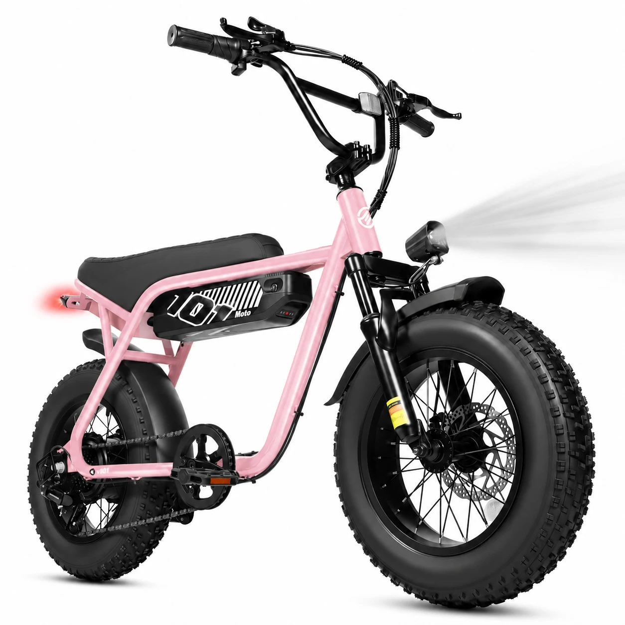 ESKUTE V101 Electric Dirt Bike,16'x4.0 Fat Tire Ebike,Electric Dirt Bike, 28mph, E Bike UL2849, 1 Year Warranty image 5