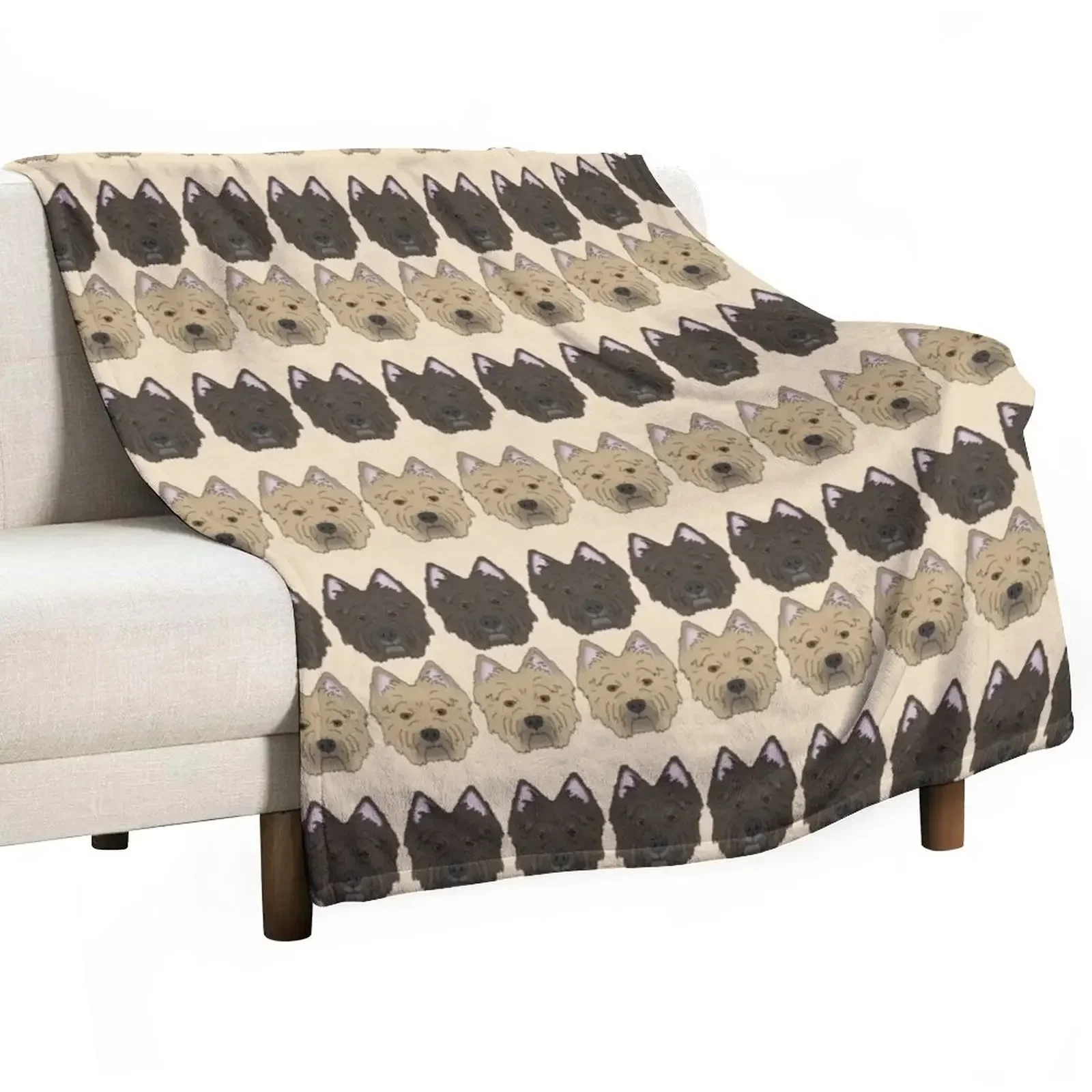 Cairn Terriers-saco de dormir, manta de anime