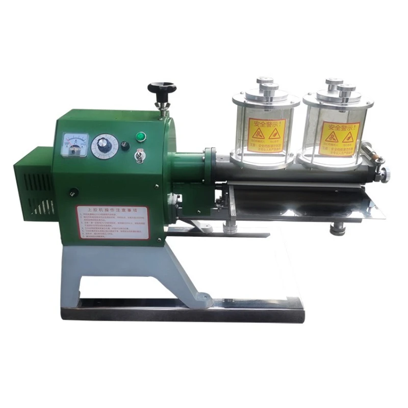

9 inch soft wheel machine, yellow glue type glue, superglue