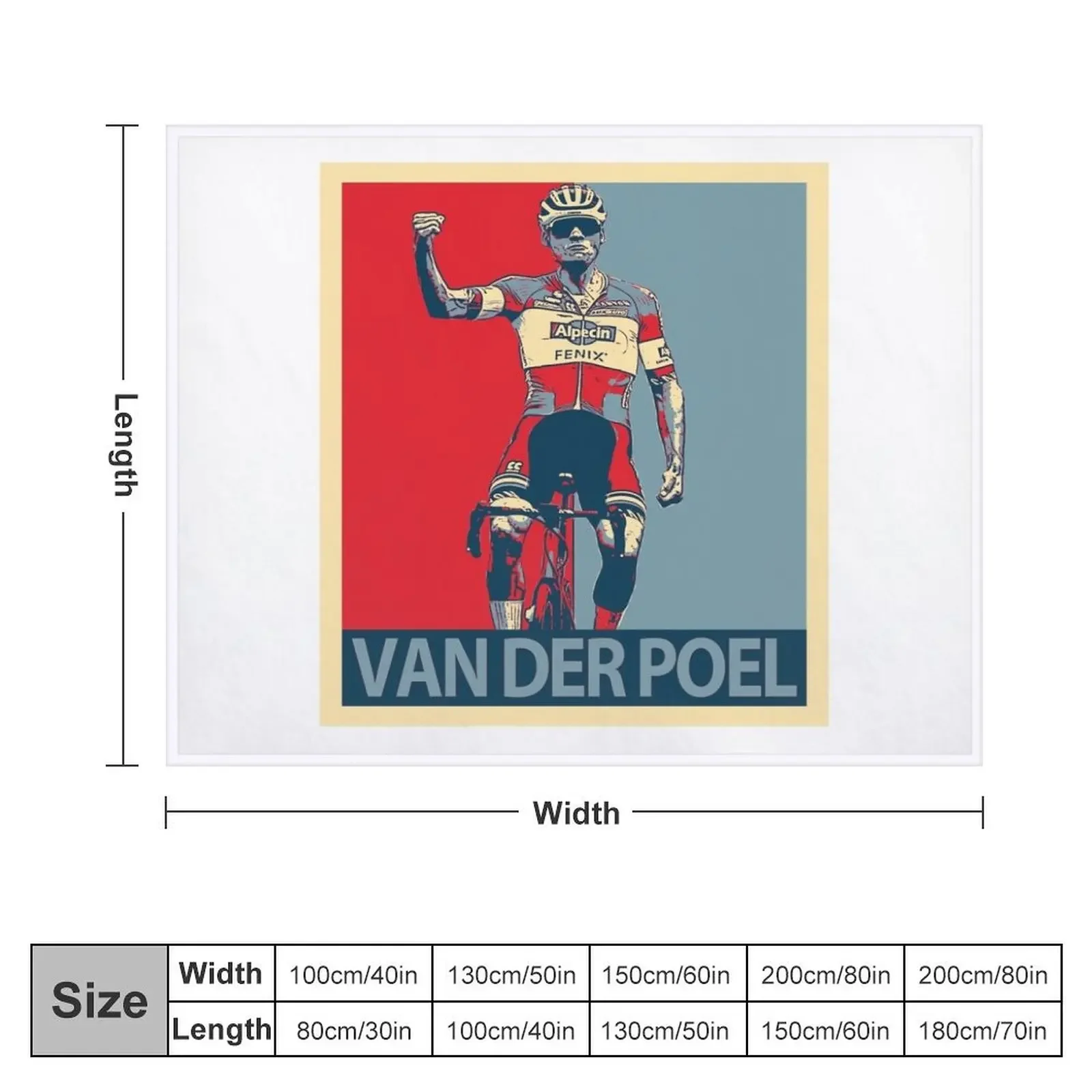 mathieu van der poel Throw Blanket Winter beds Polar Blankets