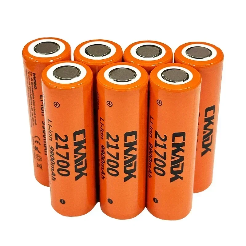 Original 21700 battery 3.7V 9900mAh large capacity flashlight rechargeable lithium battery electric vehicle charger