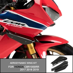 For Honda CBR1000RR 2017 2018 2019 Winglet Fairing Wing Motorcycle Fairing Parts Aerodynamic Wing Kit Fixed Winglet Fairing Wing