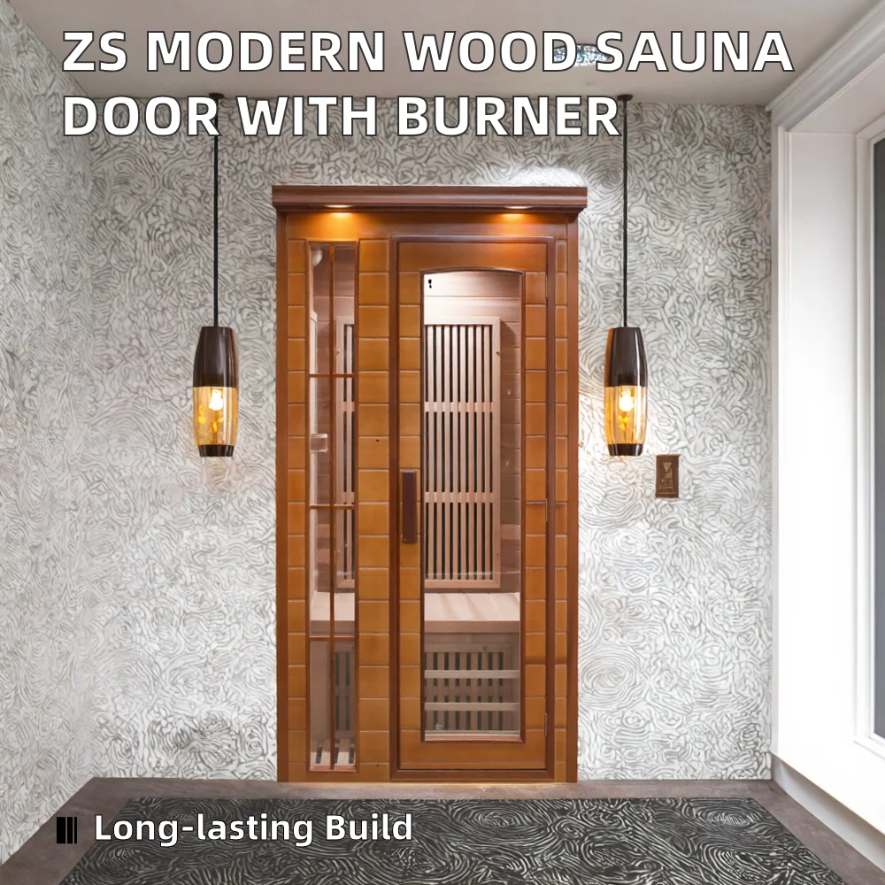 STLF2025Customized Modern Sauna - Luxury Interior Latest Design - New Home Main Sauna Room with Far Infrared Combustion Function