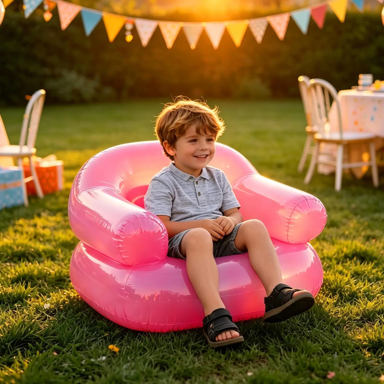 Blow Up Chairs For Kids Waterp - Kids Outdoor Bean Bag Chair recension och pris