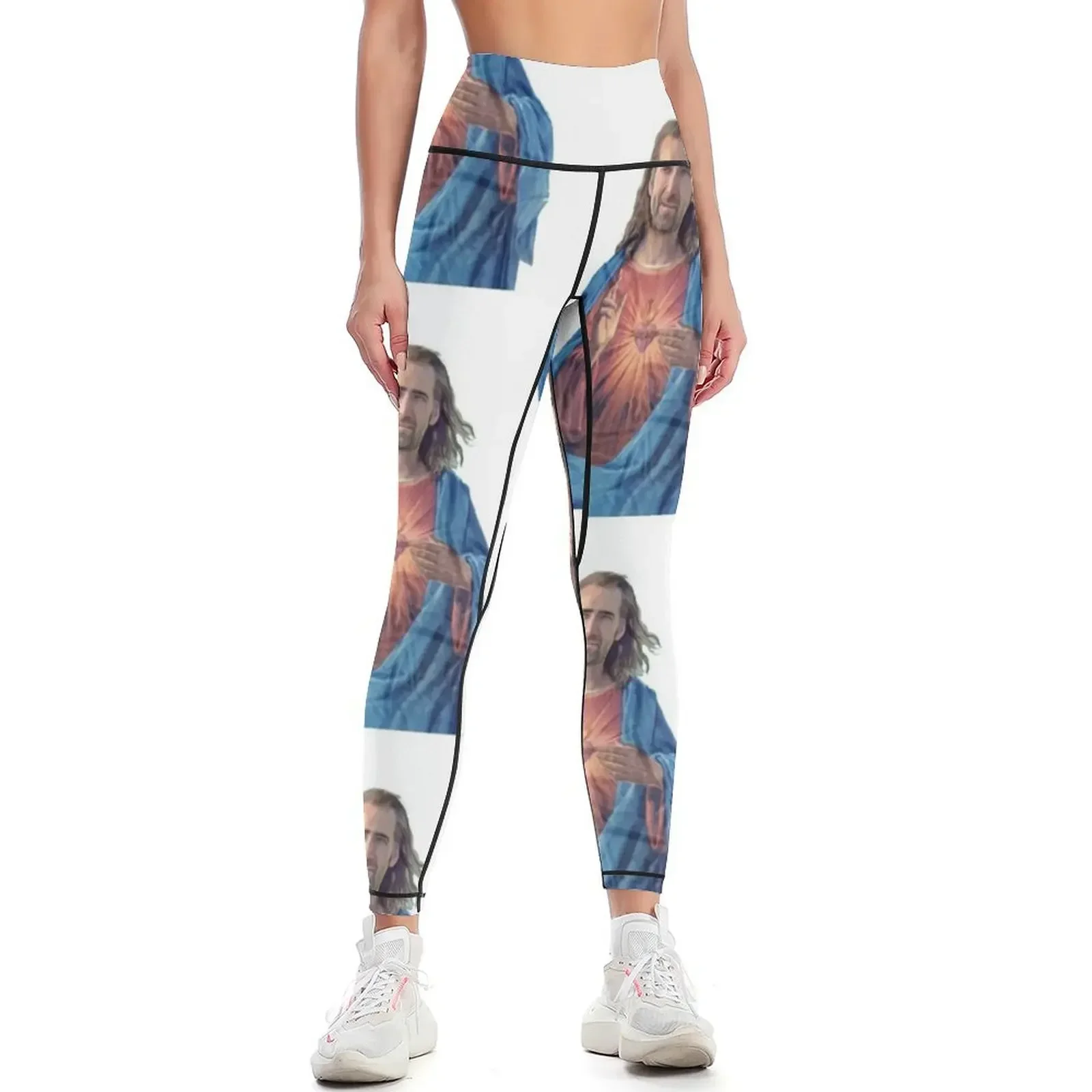 

Jesus even Leggings Fitness woman joggers for active wear Female legging pants Womens Leggings