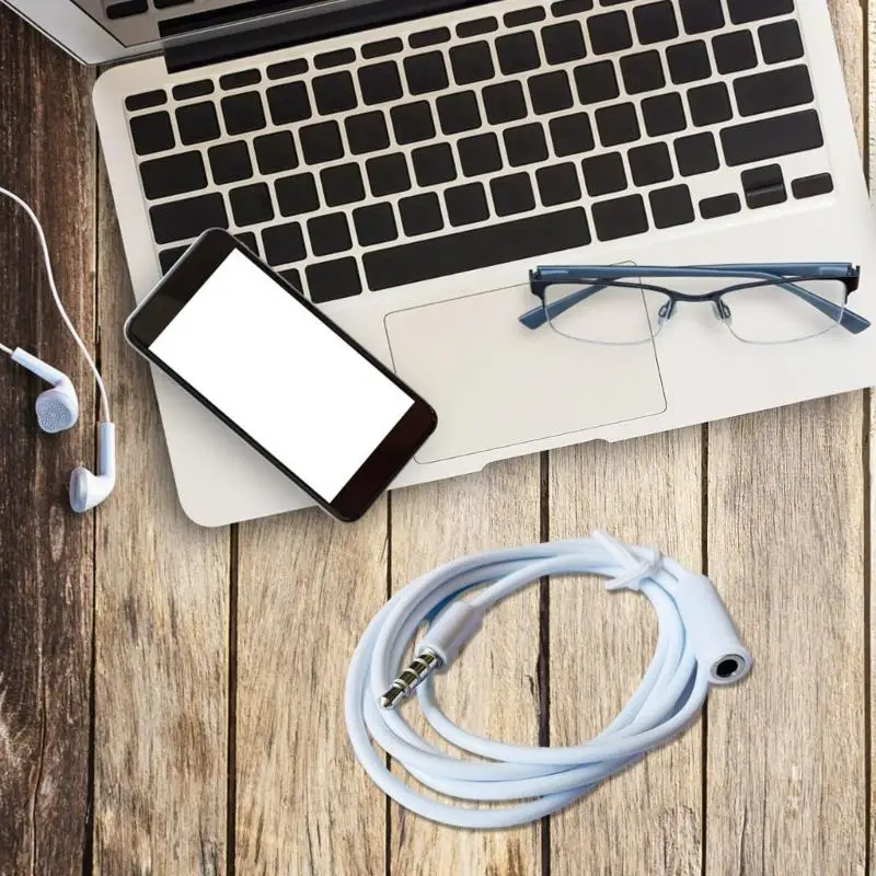 652F 3.5mm 수 포트 스테레오 3.5mm 암 커넥터 스피커 케이블 어댑터 케이블