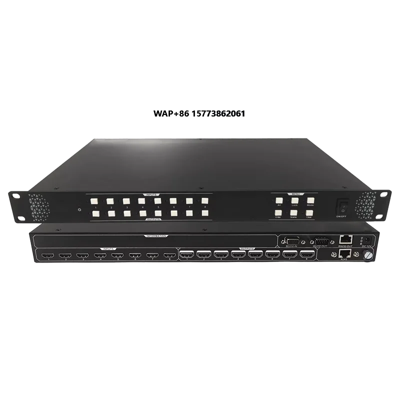 

Professional 2K 4x4 Matrix Editable Resolution Seamless with Independent Audio Channel Audio Sound Equipment