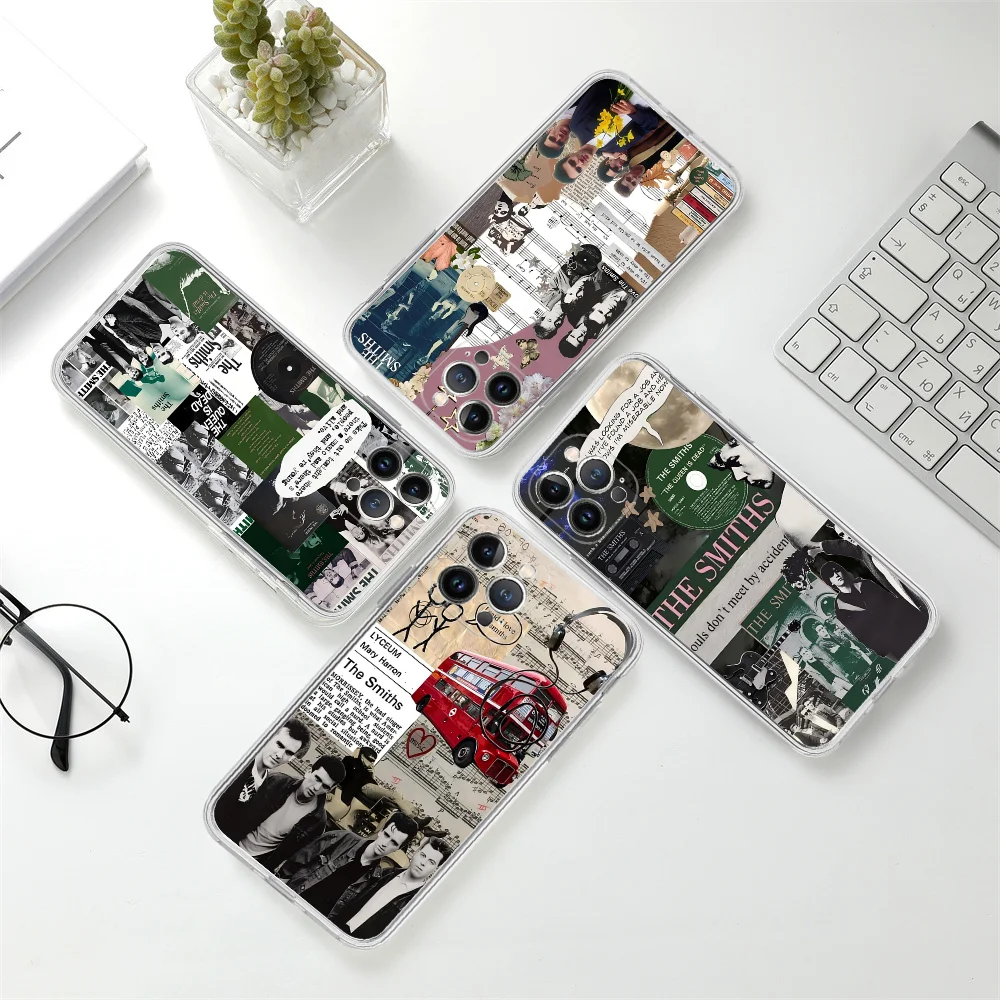 The S-Smiths Band Phone Case for iPhone 16 15 8 7 6 6S Plus X SE XR XS 14 11 12 13 Mini Pro Max Mobile Case