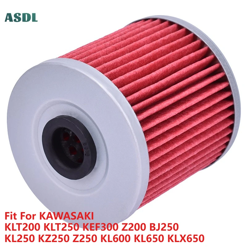 

1pc Motorcycle Oil Filter for KAWASAKI KLT200 KLT250 KEF300 Z200 BJ250 KL250 KZ250 Z250 KL600 KL650 KLX650 KLR650 KLX650R