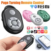 Remote Control Page Turner Bluetooth Smart Phone Screen Auto Clicker for Gaming Live 10m Camera Shutter Video Remote For tiktok
